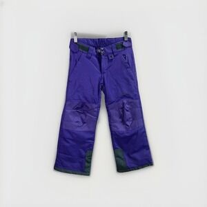 Arctix Kids Purple Snow Pants XS‎ 5K Insulated Ski Winter Waterproof Youth